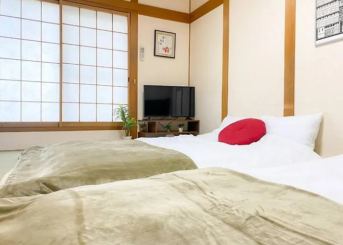 Guest House 団,最大16名,レンタルサイクル無料,Usjまで好アクセスの3階建て